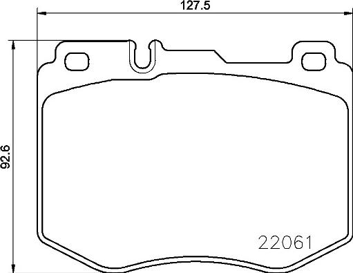 Brembo P 50 120 - Əyləc altlığı dəsti, əyləc diski furqanavto.az