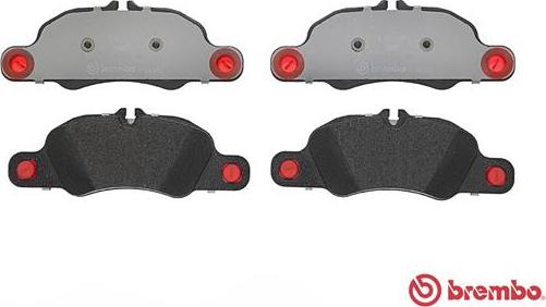 Brembo P 65 019 - Əyləc altlığı dəsti, əyləc diski furqanavto.az