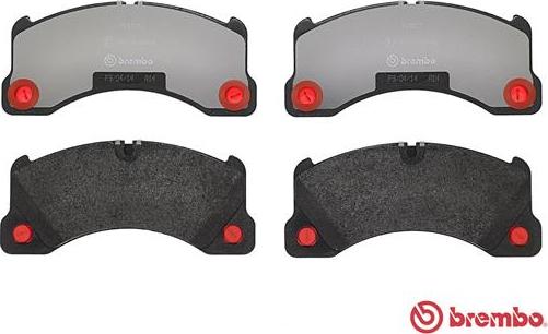 Brembo P 65 017 - Əyləc altlığı dəsti, əyləc diski furqanavto.az