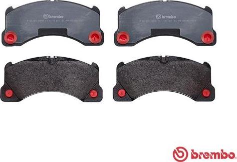 Brembo P 65 021 - Əyləc altlığı dəsti, əyləc diski furqanavto.az