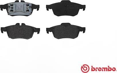 Brembo P 68 057 - Əyləc altlığı dəsti, əyləc diski furqanavto.az