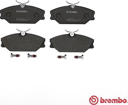 Brembo P 68 027 - Əyləc altlığı dəsti, əyləc diski furqanavto.az