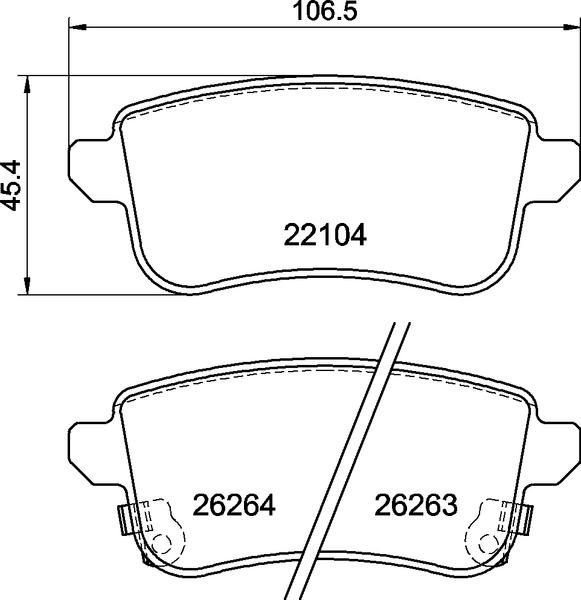 Brembo P 68 074 - Əyləc altlığı dəsti, əyləc diski furqanavto.az