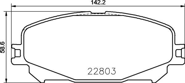 Brembo P 68 071X - Əyləc altlığı dəsti, əyləc diski furqanavto.az