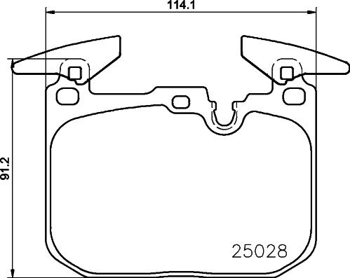 Brembo P 06 096X - Əyləc altlığı dəsti, əyləc diski furqanavto.az