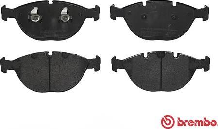 Brembo P 06 028 - Əyləc altlığı dəsti, əyləc diski furqanavto.az