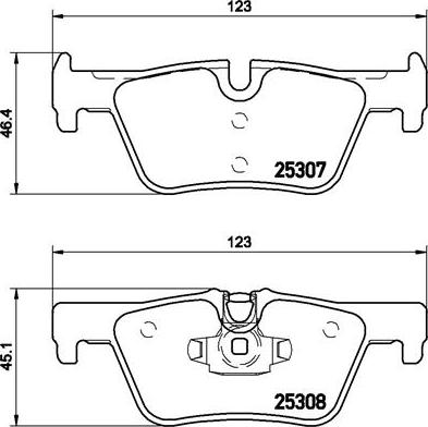 Brembo P 06 071X - Əyləc altlığı dəsti, əyləc diski furqanavto.az