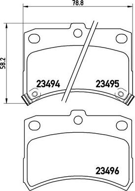 Brembo P 16 009 - Əyləc altlığı dəsti, əyləc diski furqanavto.az