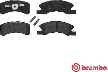 Brembo P 16 011 - Əyləc altlığı dəsti, əyləc diski furqanavto.az