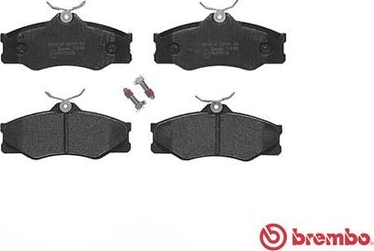 Brembo P 85 008 - Əyləc altlığı dəsti, əyləc diski furqanavto.az