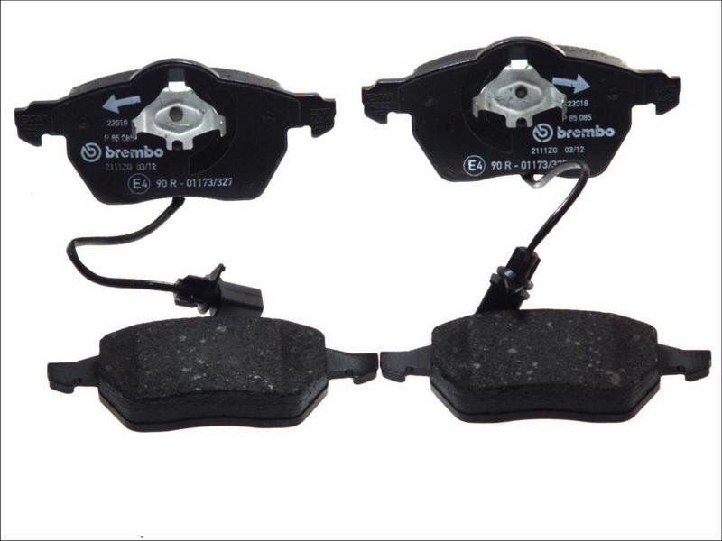 Brembo P 85 085 - Əyləc altlığı dəsti, əyləc diski furqanavto.az