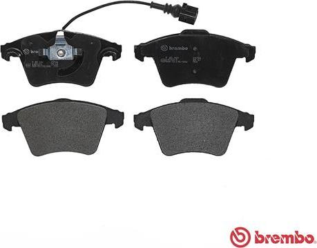 Brembo P 85 081 - Əyləc altlığı dəsti, əyləc diski furqanavto.az