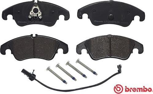 Brembo P 85 145 - Əyləc altlığı dəsti, əyləc diski furqanavto.az