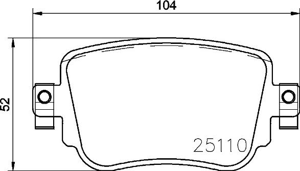 Brembo P 85 140 - Əyləc altlığı dəsti, əyləc diski furqanavto.az