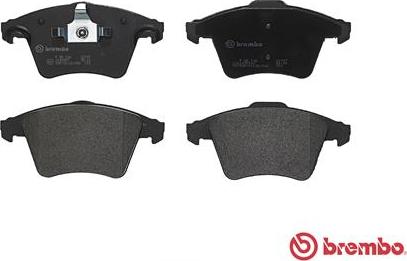 Brembo P 85 106 - Əyləc altlığı dəsti, əyləc diski furqanavto.az