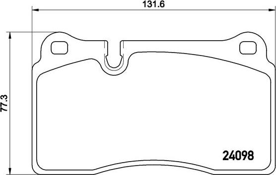 Brembo P 85 110 - Əyləc altlığı dəsti, əyləc diski furqanavto.az