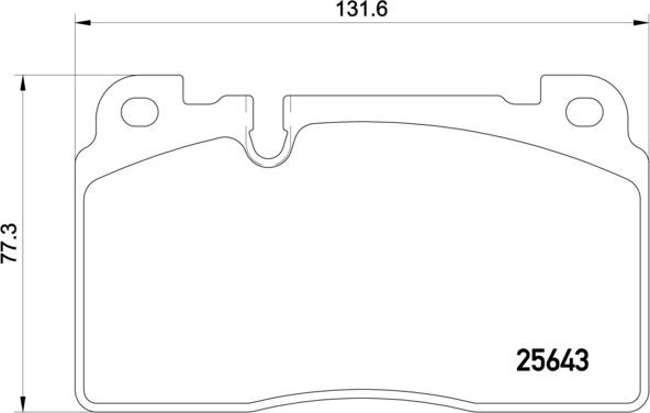 Brembo P 85 122 - Əyləc altlığı dəsti, əyləc diski furqanavto.az