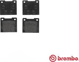 Brembo P 86 001 - Əyləc altlığı dəsti, əyləc diski furqanavto.az