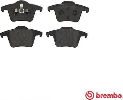 Brembo P 86 019 - Əyləc altlığı dəsti, əyləc diski furqanavto.az