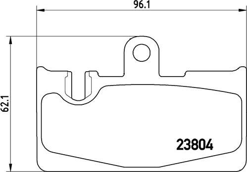 Brembo P 83 059 - Əyləc altlığı dəsti, əyləc diski furqanavto.az