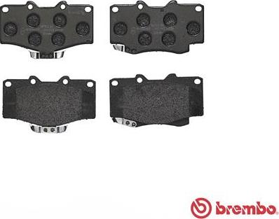 Brembo P 83 009 - Əyləc altlığı dəsti, əyləc diski furqanavto.az