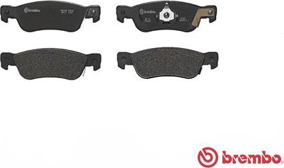 Brembo P 34 003 - Əyləc altlığı dəsti, əyləc diski furqanavto.az