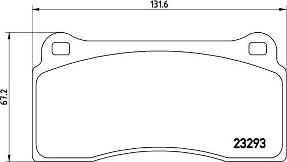 Brembo P 36 018 - Əyləc altlığı dəsti, əyləc diski furqanavto.az