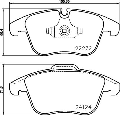 Brembo P 36 030 - Əyləc altlığı dəsti, əyləc diski furqanavto.az