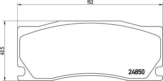 Brembo P 36 023 - Əyləc altlığı dəsti, əyləc diski furqanavto.az