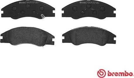 Brembo P 30 042 - Əyləc altlığı dəsti, əyləc diski furqanavto.az