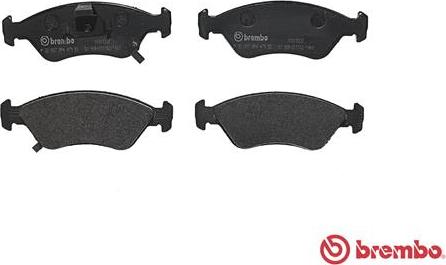 Brembo P 30 007 - Əyləc altlığı dəsti, əyləc diski furqanavto.az