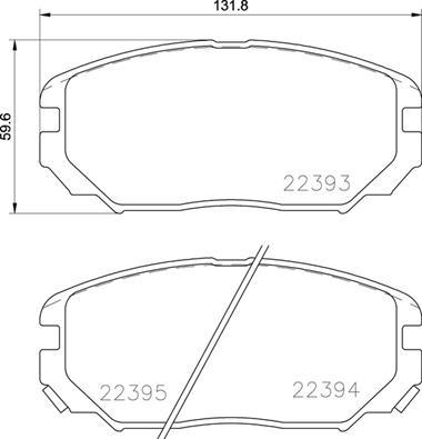 Brembo P 30 087 - Əyləc altlığı dəsti, əyləc diski furqanavto.az