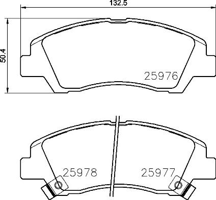 Brembo P 30 076 - Əyləc altlığı dəsti, əyləc diski furqanavto.az