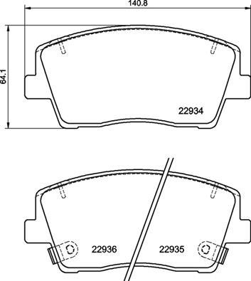 Brembo P 30 119 - Əyləc altlığı dəsti, əyləc diski furqanavto.az