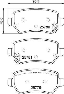 Brembo P 30 120 - Əyləc altlığı dəsti, əyləc diski furqanavto.az