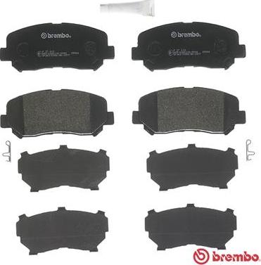 Brembo P 37 019 - Əyləc altlığı dəsti, əyləc diski furqanavto.az