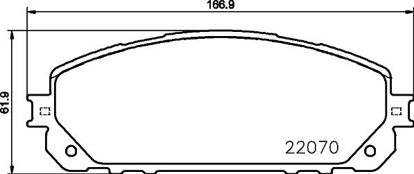 Brembo P 37 021 - Əyləc altlığı dəsti, əyləc diski furqanavto.az