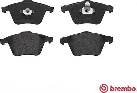 Brembo P 24 057 - Əyləc altlığı dəsti, əyləc diski furqanavto.az