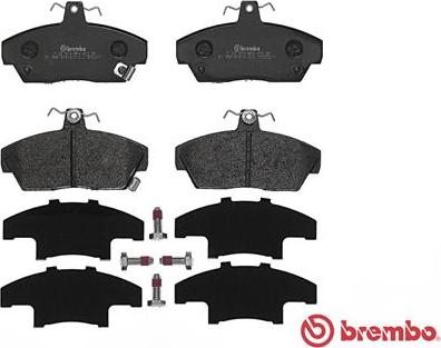 Brembo P 28 019 - Əyləc altlığı dəsti, əyləc diski furqanavto.az