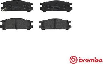 Brembo P 78 005 - Əyləc altlığı dəsti, əyləc diski furqanavto.az