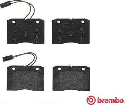 Brembo P A6 009 - Əyləc altlığı dəsti, əyləc diski furqanavto.az