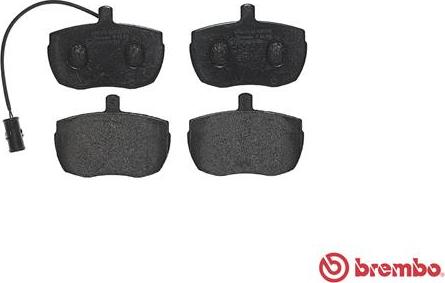 Brembo P A6 006 - Əyləc altlığı dəsti, əyləc diski furqanavto.az