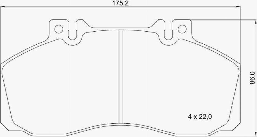 Brembo P B4 007 - Əyləc altlığı dəsti, əyləc diski furqanavto.az