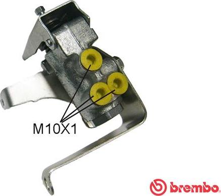 Brembo R 61 019 - Əyləc Gücü Tənzimləyicisi furqanavto.az