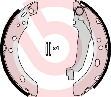 Brembo S 56 507 - Əyləc Başlığı Dəsti furqanavto.az