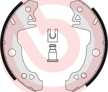 Brembo S 68 527 - Əyləc Başlığı Dəsti furqanavto.az