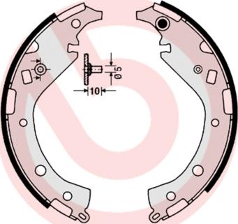 Brembo S 83 549 - Əyləc Başlığı Dəsti furqanavto.az