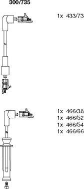 Bremi 300/735 - Alovlanma kabeli dəsti furqanavto.az