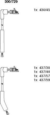 Bremi 300/729 - Alovlanma kabeli dəsti furqanavto.az