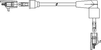 Bremi 374/46 - Alovlanma kabeli www.furqanavto.az